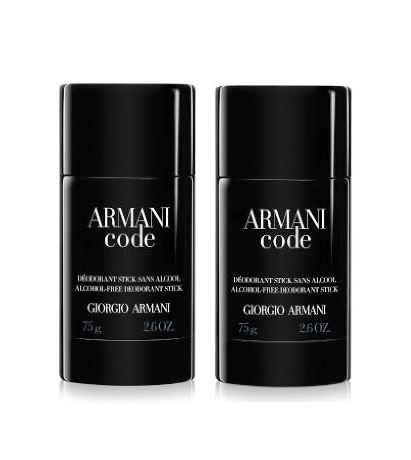 2xPack Giorgio Armani Code Homme Deodorant Stick - 150 g