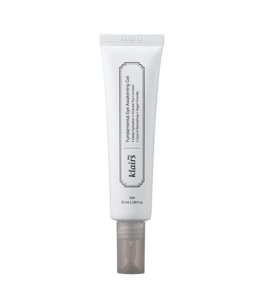 [DearKlairs] Fundamental Eye Awakening Gel 35ml | Vegan, Improves dark circles with de-puffing and anti-oxidizing for bags, puffy under eye treatment for women