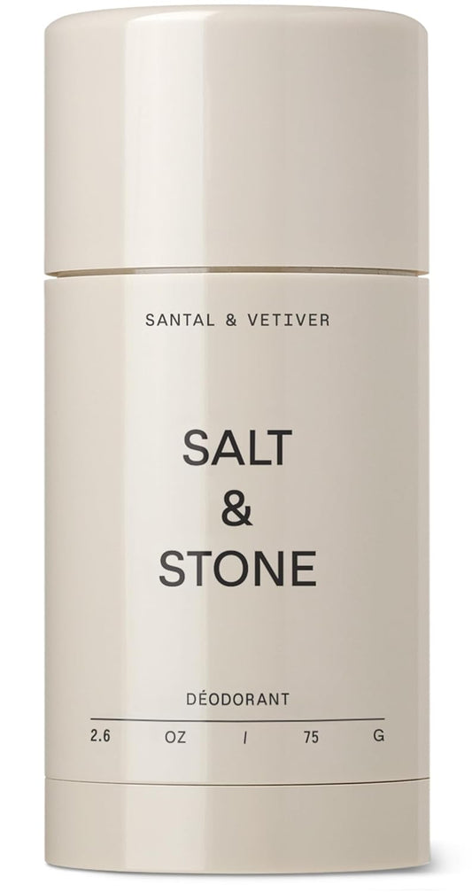 SALT & STONE Deodorant | Extra Strength Natural Deodorant for Women & Men | Aluminum Free with Seaweed Extracts, Shea Butter & Probiotics | Free From Parabens, Sulfates & Phthalates (2.6 oz)