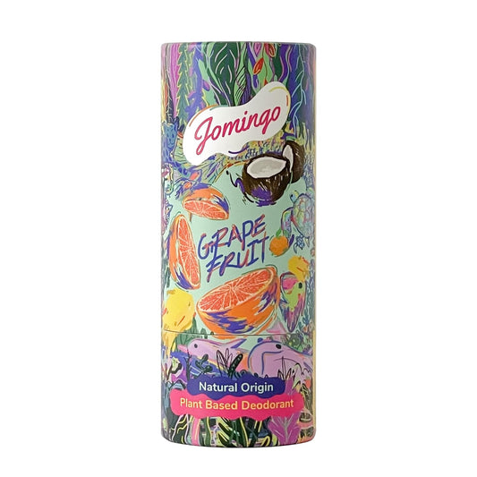 Certified Natural Aluminium Free Deodorant Stick For Women + Men, Non Toxic Formula, Safe For Kids, Vegan, Plant Based, Plastic Free, Long Lasting Odor Control 1.76 ounce (Grapefruit)