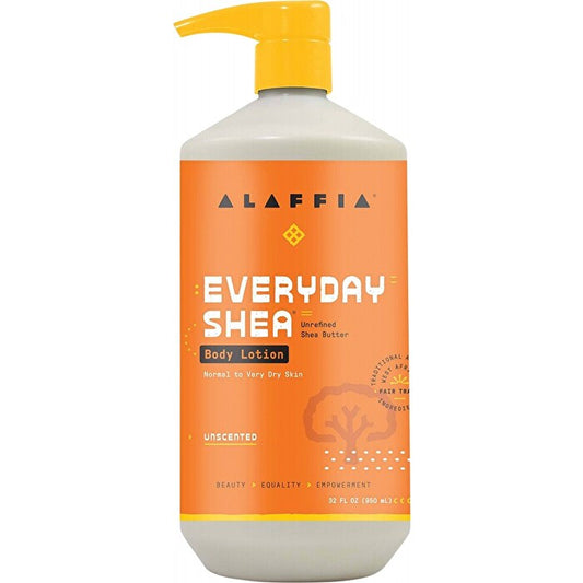 Alaffia Everyday Shea Unscented Lotion 950ml