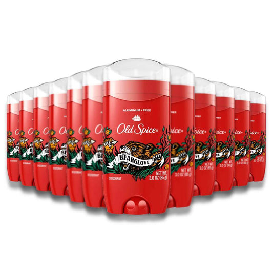 Old Spice -  Antiperspirant & Deodorant, Wild Collection, Bearglove - 3 Oz - 12 Pack