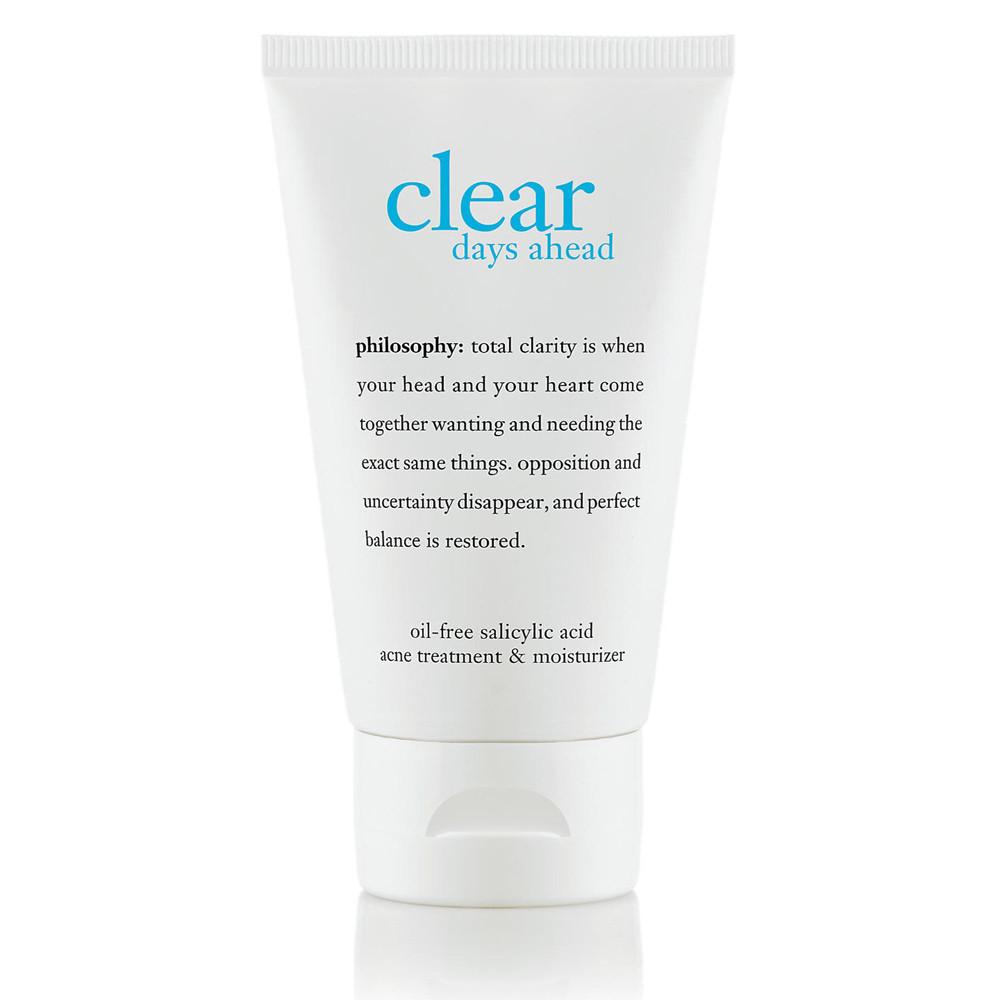 Philosophy Clear Days Ahead Oil-Free Salicylic Acid Acne Treatment + Moisturizer 2.0 oz
